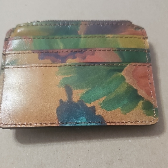 Patricia Nash Multicolor Leather Card Holder - Picture 7 of 7